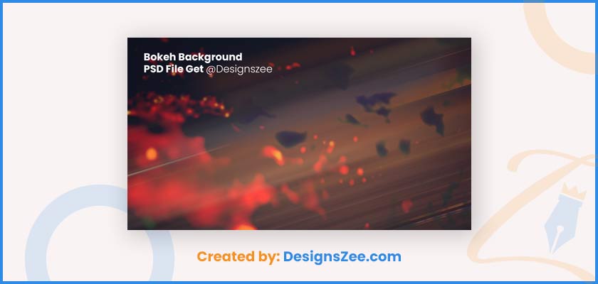 Bokeh Background PSD