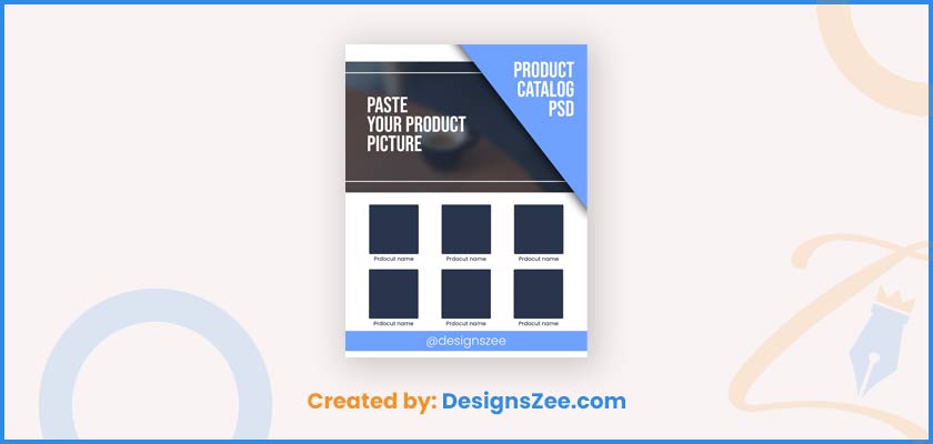 Product Catalog PSD