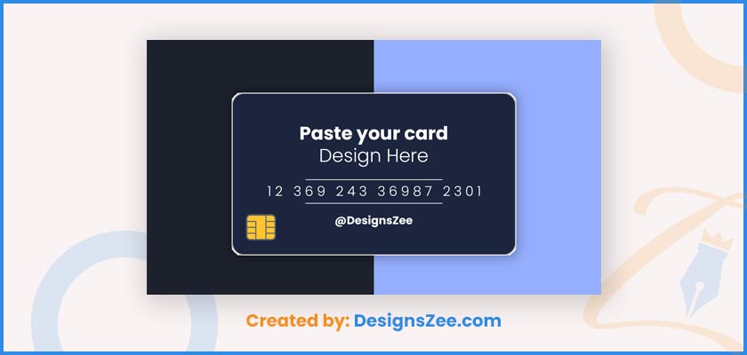 Card Mockup PSD