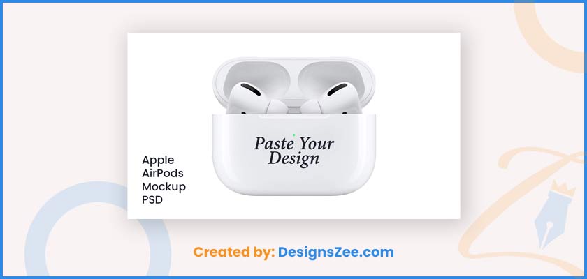 Apple AirPods Mockup